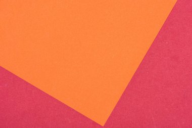 close-up shot of orange and purple paper layers for background clipart