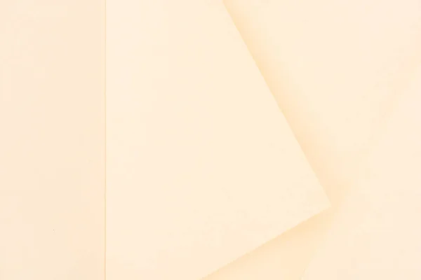 Top view of light biege color paper — Stock Photo