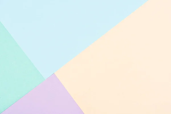 Close-up shot of papers of pastel colors for background — Stock Photo