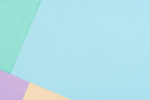 Close-up shot of pastel colors papers of for background — Stock Photo