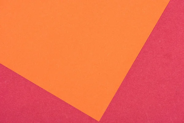 Close-up shot of orange and purple paper layers for background — Stock Photo