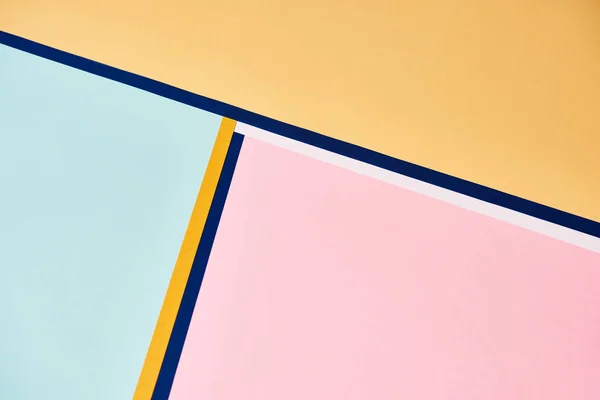 Fondo abstracto en tonos pastel con líneas coloridas - foto de stock