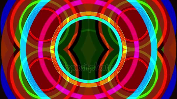 Crossing circle pattern — Stock Footage Crossing circle pattern Video Clip