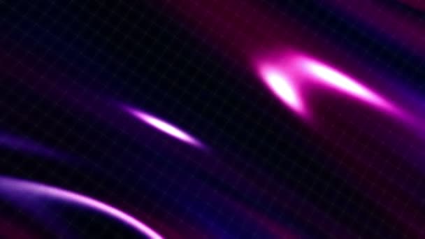 Fusées éclairantes violettes à la dérive — Video
