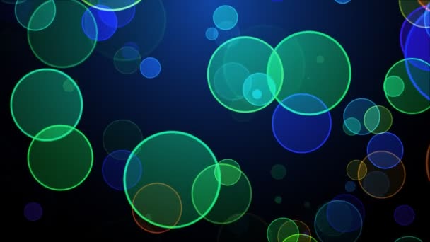 Fond de cercle multicolore 