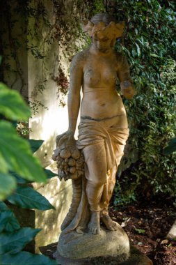 Northamptonshire, İngiltere, 18 Kasım 2019 - Konservatuar bahçeleri görkemli, ev sahibi Ashby Kalesi İngiltere, İngiltere.