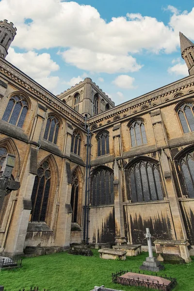 Peterborough Cambridshire, U.K., - January 28, 2020 - lost chapel of virgin Mary Peterborough cathedral historical building, famous place to visit in U.K. — Stock Photo, Image