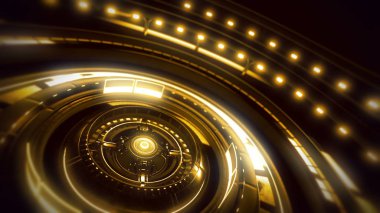 Modern dijital yaş 3d resimde iletmek stilize bir işleme