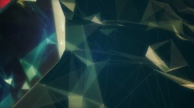 Fraktal pleksus soyut animasyon