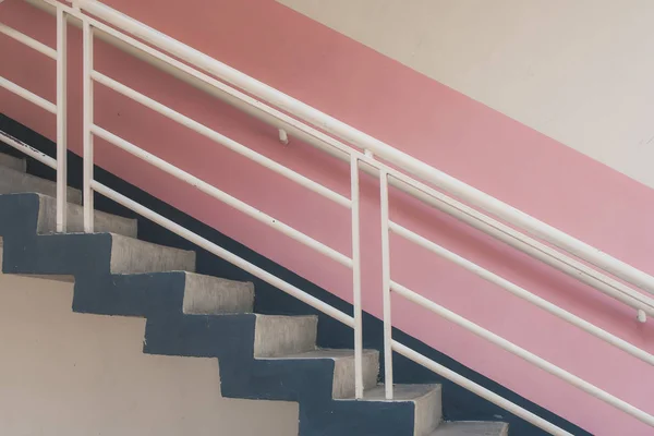 Vue Latérale Escalier Architecture Extérieur Des Bâtiments — Photo