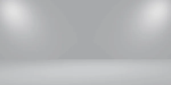 Абстрактний Сірий Порожній Градієнт Студії Прожектором Внутрішнього Оздоблення — стокове фото