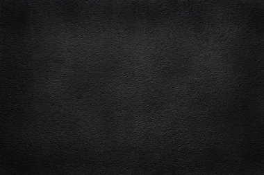 İç dekorasyon için siyah beton duvar grunge desen arkaplanı.