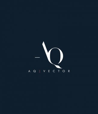 logo ortak Aq kartvizit şablon olarak vektör