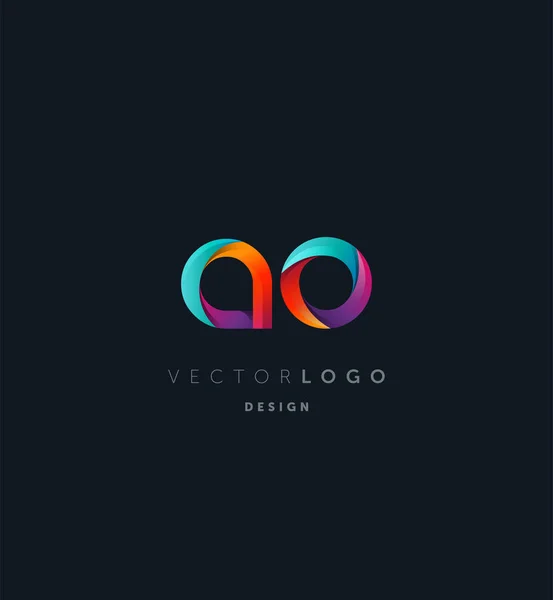 Logo Conjunto Para Tarjeta Visita Plantilla Vector — Vector de stock
