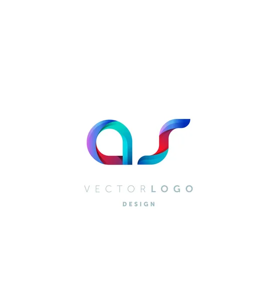 Conjunto Logotipo Quanto Modelo Cartão Visita Vector —  Vetores de Stock