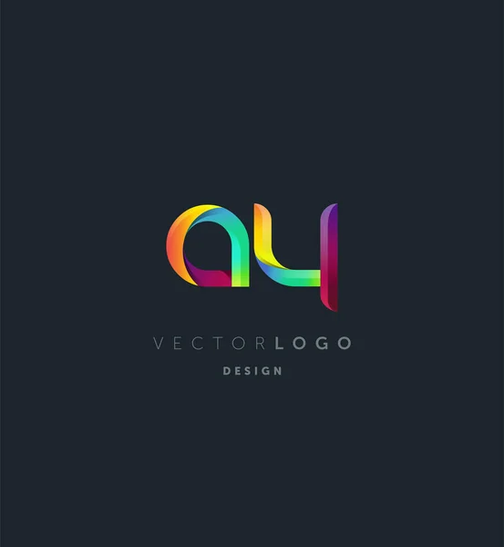 Logotipo Conjunta Para Modelo Cartão Visita Vector — Vetor de Stock