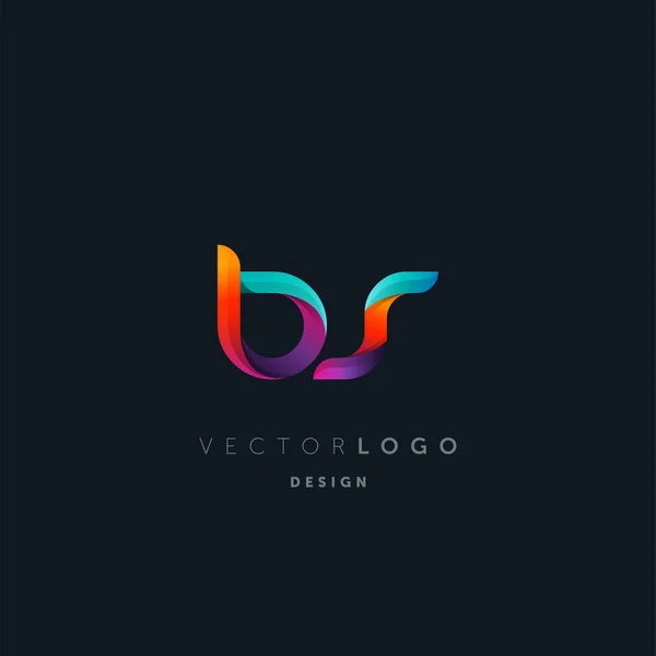 Logotipo Comum Das Letras Dos Modelo Cartão Visita Vetor — Vetor de Stock