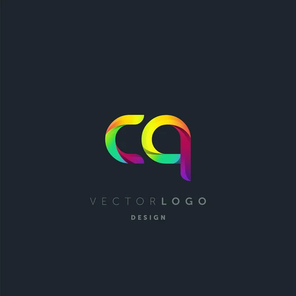 Logotipo Comum Para Modelo Cartão Visita Vector — Vetor de Stock