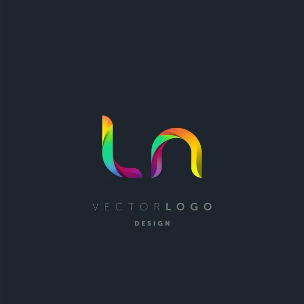 Vektor Přechodu Logo Vizitky Šablony Dopisy — Stockový vektor