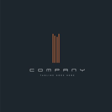 logo satır ben kartvizit şablonu, vektör için
