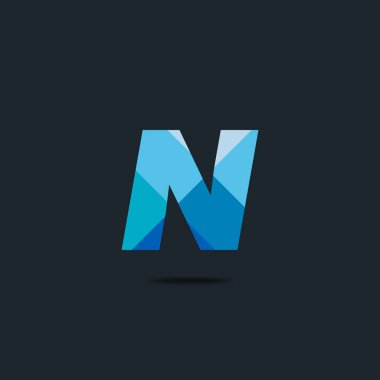 Geometrik simgesi n, iş şablon