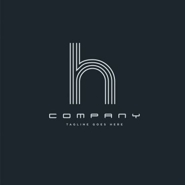 Kartvizit şablon olarak vektör logo s line