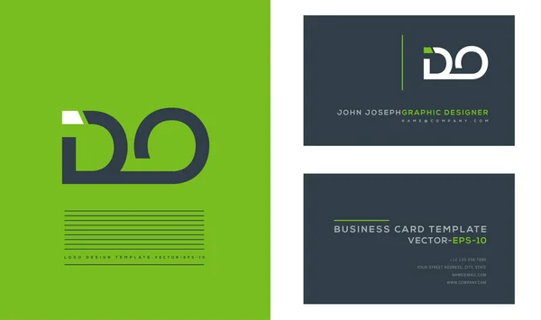 Спільний Логотип Business Card Шаблон Вектор — стоковий вектор