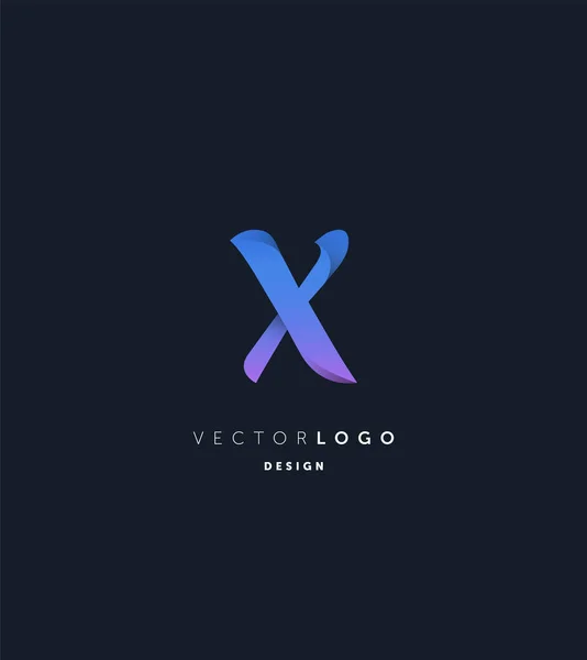 Logotipo de la junta de fotin X — Vector de stock
