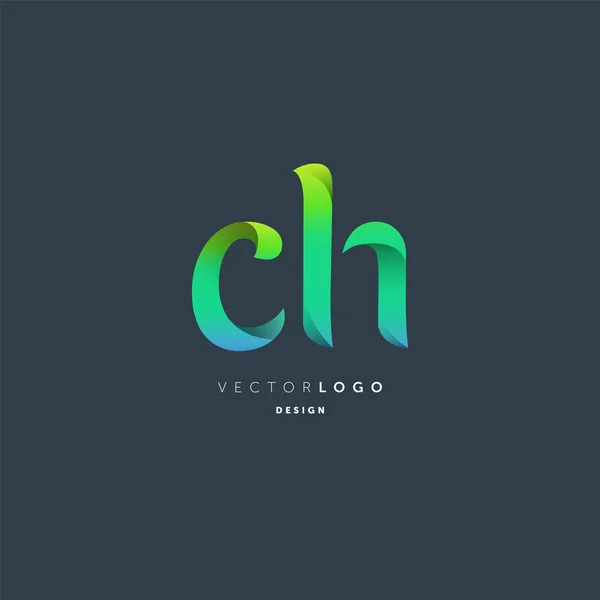 Спільний Логотип Літер Шаблон Візитки Вектор — стоковий вектор