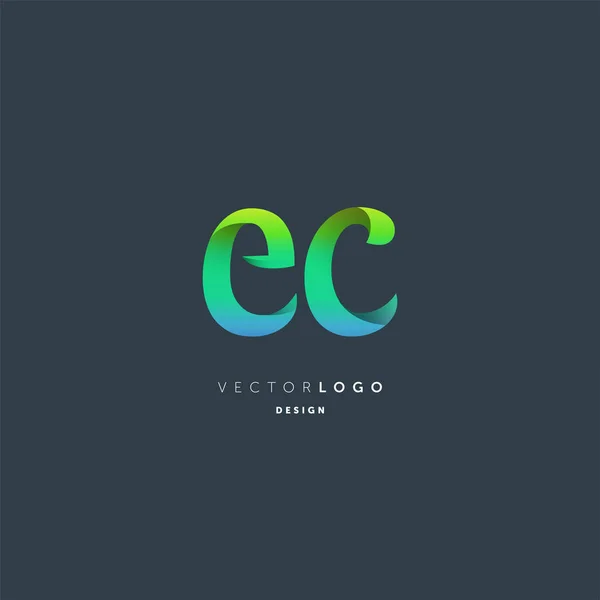 Спільний Логотип Letters Шаблон Візитних Карток Вектор — стоковий вектор