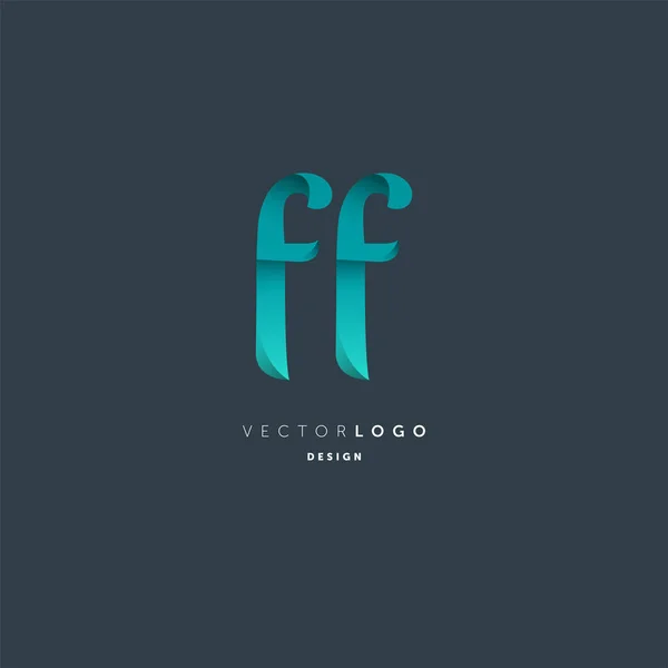 Ilustración Conjunta Vector Letras — Vector de stock