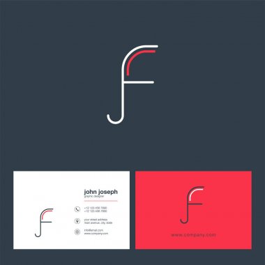 Geometrik simgesi f, iş şablon