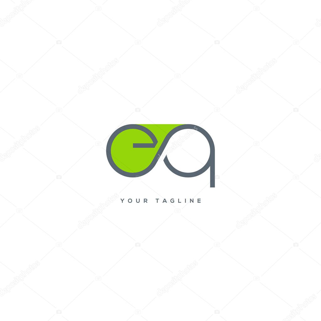 Logo joint Eq for Business Card Template, Vector