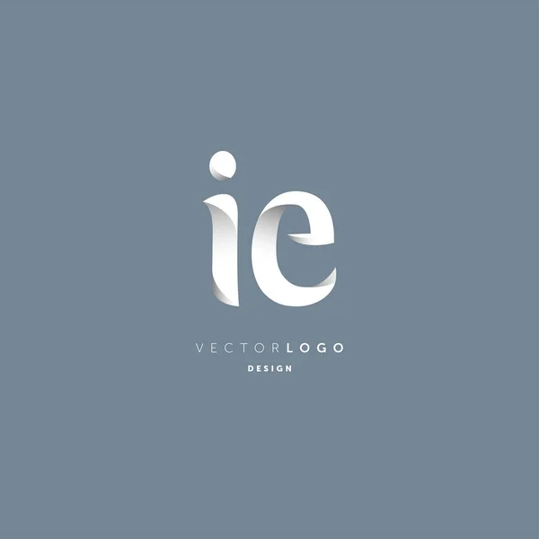 Logotipo Conjunto Decir Para Plantilla Tarjeta Visita Ilustración Vectorial — Vector de stock