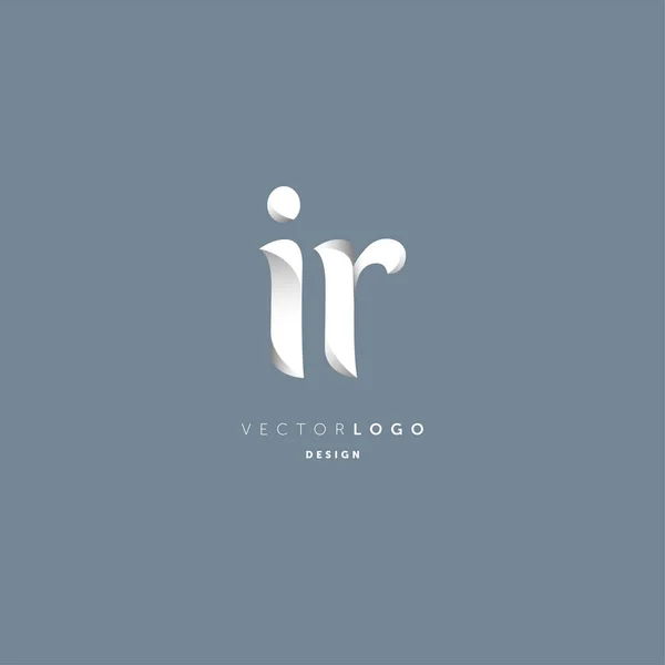 Logo Közös Névjegykártya Sablon Vektoros Illusztráció — Stock Vector