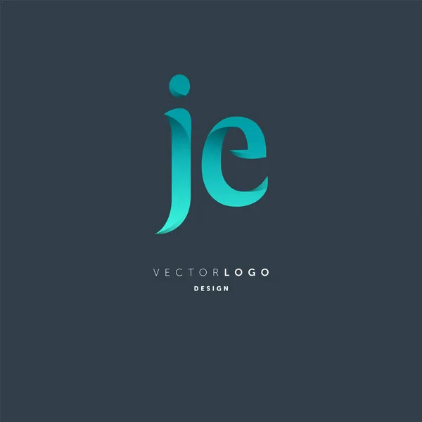 Logo Conjunto Para Plantilla Tarjeta Visita Ilustración Vectorial — Vector de stock