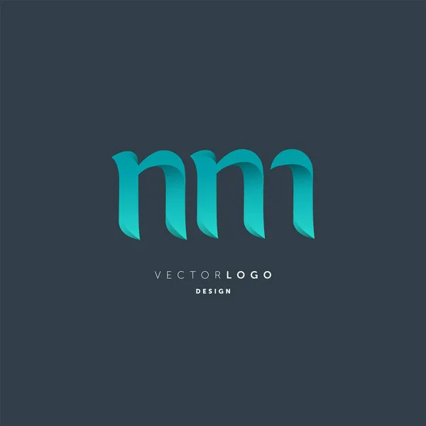 Cartas Logo Plantilla Para Tarjeta Visita — Vector de stock