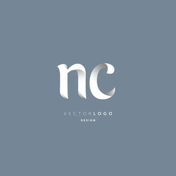 Buchstaben Logo Vorlage Für Visitenkarte — Stockvektor
