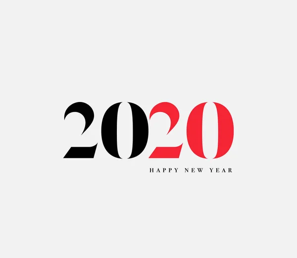 New Year Logo 2020 — Stock Vector