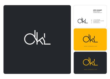 İş Kartı Şablonu için logo, Vektör