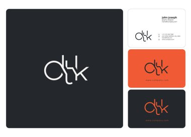 İş Kartı Şablonu için logo, Vektör