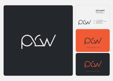 İş Kartı Şablonu için logo önleyici, Vektör