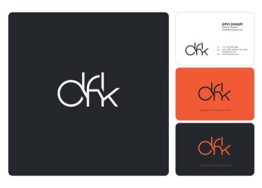 İş Kartı Şablonu için logo, Vektör