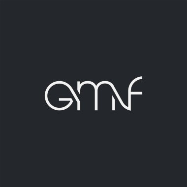 İş Kartı Şablonu için logo gmf, Vektör