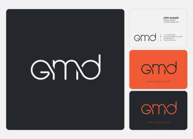 İş Kartı Şablonu için logo, Vektör