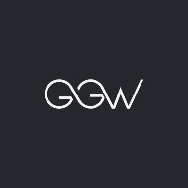 İş Kartı Şablonu için logo ggw, Vektör