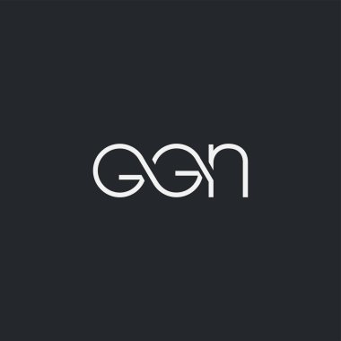 İş Kartı Şablonu için logo ggn, Vektör