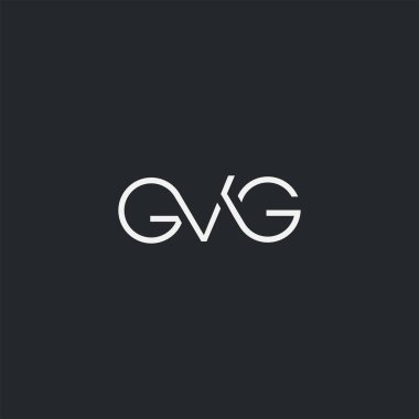 İş Kartı Şablonu için logo gvg, Vektör