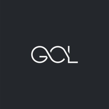 İş Kartı Şablonu için logo gcl, Vektör