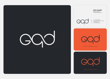 İş Kartı Şablonu için logo, Vektör